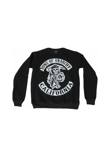Sons Of Anarchy Readwood Original Sweatshirt Siyah Çok Renkli