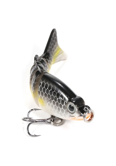 Yuntech01 Cc24-03 6cm 4.7g Abs Materyal Renk Seçenekli Yüzgeçli Sanal Balık