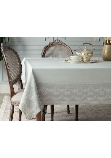 Madame Coco Orient Masa Örtüsü Moı-01160 X 300 Cm-gri