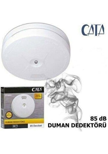 Ct-9451 Duman Dedektörü 9 Volt Pil Dahil Değil
