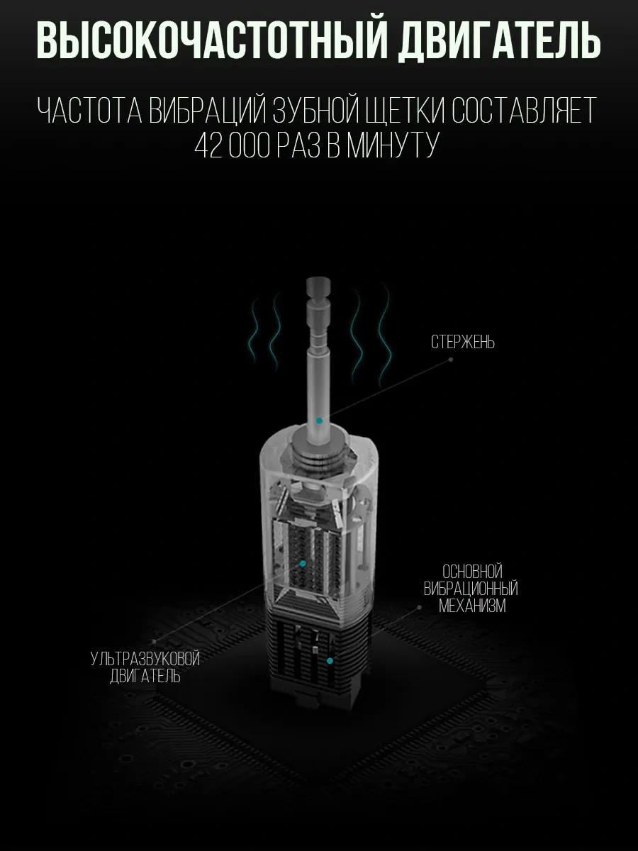 Ruomı Çocuk Ve Yetişkinler İçin Elektrikli Sesli Diş Fırçası 282414857