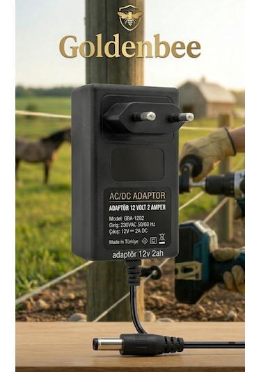 Goldenbee Start Kit Elektrikli Çit Sistemi Domuz Ve Ayı Kovucu Adaptörlü Model Set-100