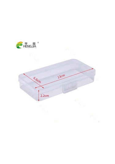 Olta Takımı Kutusu Plastik Su Geçirmez Ekipman Balık Yemi Olta Takım Kutusu Balıkçılık Yemler İçin 1 Bölme