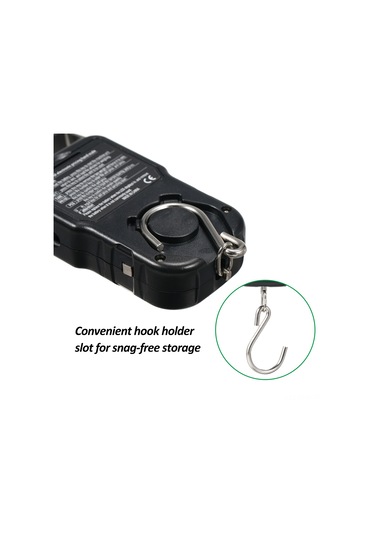 Kosona 50kg Taşınabilir Dijital Kanca Terazi - Balıkçılık, Seyahat Ve Ev Kullanımı İçin