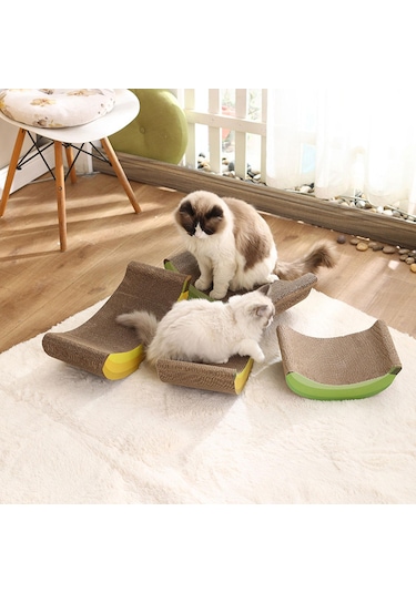 Suntek Kedi Tırmalama Pedi Dayanıklı İnteraktif Sarı-s