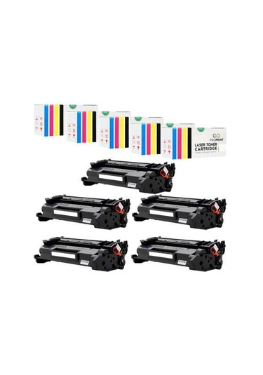Proprint 5 ADET CRG-057H Canon LBP223DW Çipli Uyumlu Toner