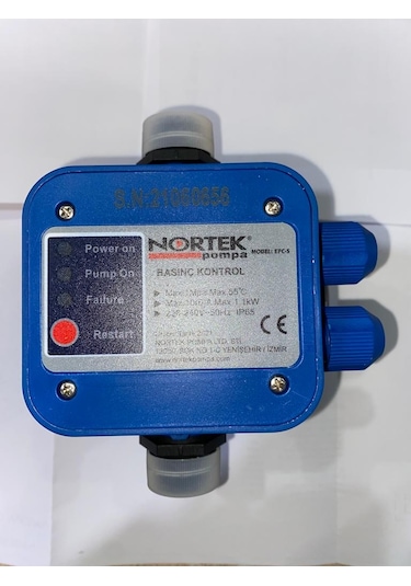 Nortek Otomatik Basinç Ayarli Hidromat