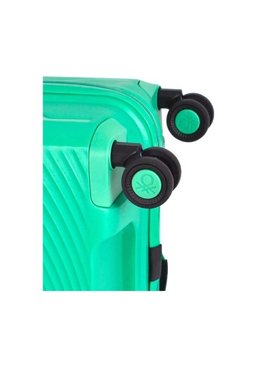 Benetton Trolley Valiz Yeşil Büyük Boy 14bnt2000-01-ysl