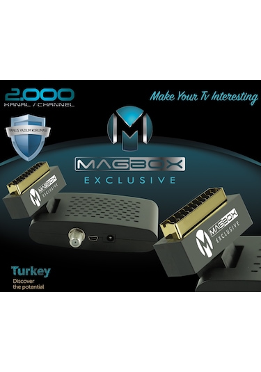 Magbox Scart Sd Uydu Alıcısi Cihazı Tkgs