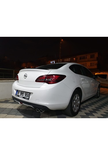 OtoÇizgi Opel Astra J Spoiler - Spoyler Piano Black-Parlak Siyah OtoÇizgi