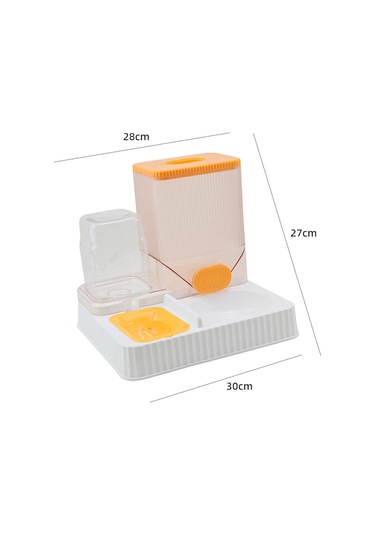 Suntek Otomatik Kedi Tiryakisi Besleyici Pet Kasesiz-portakal