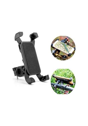 Joyhub Bisiklet Cep Telefonu Motosiklet Navigasyon Hafif Esnek Araç Tutucu Siyah Yok Havalandırma
