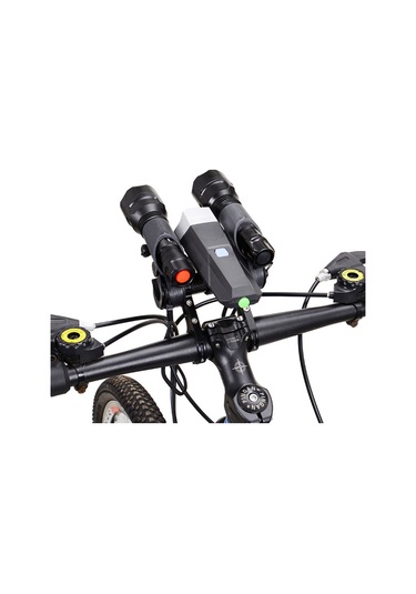 Gidon Telefon Tutucu 10 Cm Çift Ayak Uzatma Bar Siyah