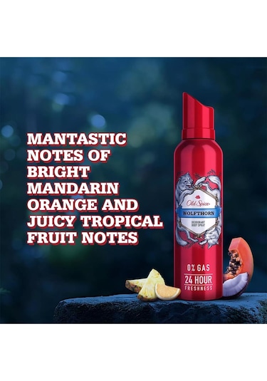 Old Spice Wolfthorn Erkek Deodorant Vücut Spreyi 140ml