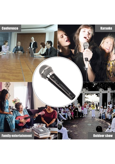 Kardiyoid Dinamik Mikrofon, Geniş Uygulama Alanları İçin Stüdyo Kalitesinde Ses Çinko Alaşımı