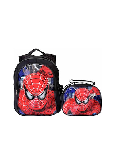Spiderman İlkokul Çantası, Erkek Çocuk Okul Sırt Çantası