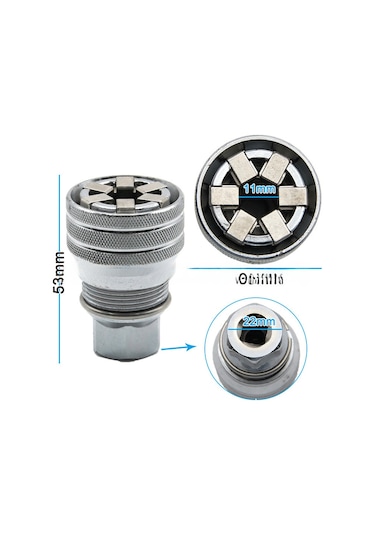 Suofeng Ayarlanabilir İç Sekizgen Mavi Çanaklı Ratchet Anahtar, Multifonksiyonel Elektrikli Matkap Somun Sıkma Aleti 430g