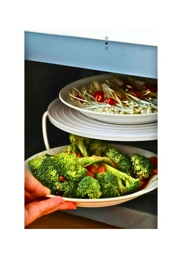 Mikrodalga Buzdolabı Rafı Katlanabilir 2'li Çok Renkli Çok Renkli