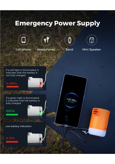 Jialan Max Pompa 2 Pro Taşınabilir Mini Hava Pompası Kamp