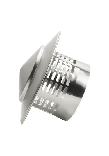 Paslanmaz Çelik Baca Kapağı Dış Duvar Hava Çıkışı Kullanışlı Soba Borusu Koruyucu Kapak Şömineler 75mm