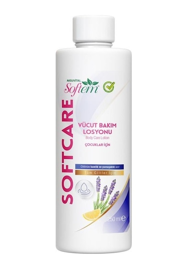 Softem Softcare Çocuk için Vücut Bakım Losyonu 250 ML