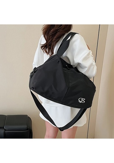 Fochsia Mor Spor Çantası: Büyük Kapasiteli Nemli/kuru Bölmeli Hafif Tote Mor