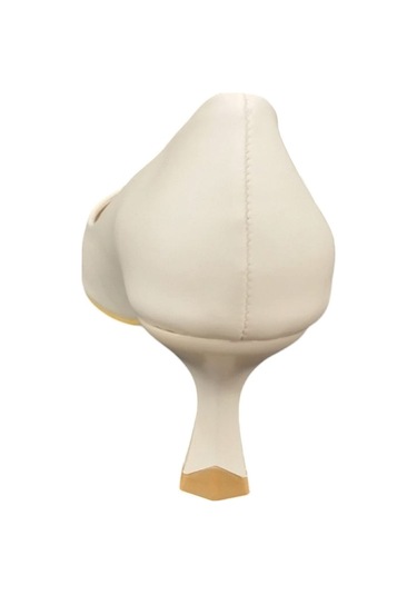 Ventes 20492184z 6 Cm Kadeh Topuk Sivri Burun Kadın Stiletto Ayakkabı Ten