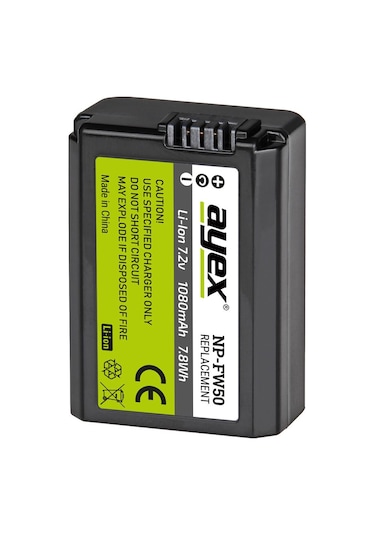 Sony A7- A7R- A7S- A7 Iı- A35- A37 için Np-Fw50 Batarya