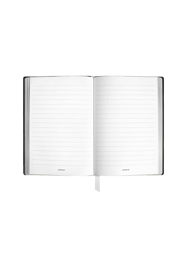 Montblanc Corteccia Deri Orta Boy Defter 136635 Siyah