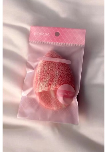 Caş Dekorasyon Pembe Renk Yüz Temizleme Süngeri