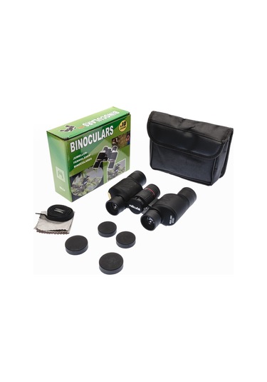 Nikula 10x30 - Küçük El Dürbünü - 1000m/76m Siyah