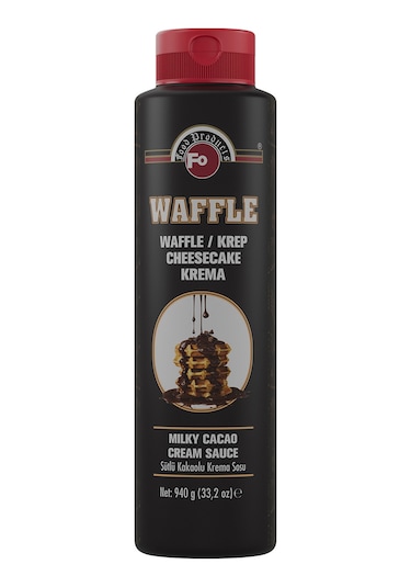 Sütlü Kakaolu Waffle Ve Krep İçin Krema Sosu 940 Gr