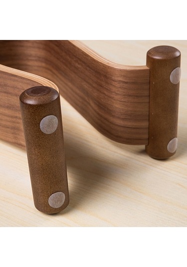 Xuweiwei Lemestar Siyah Ceviz Ahşap Kulaklık Standı - Oyun Ve