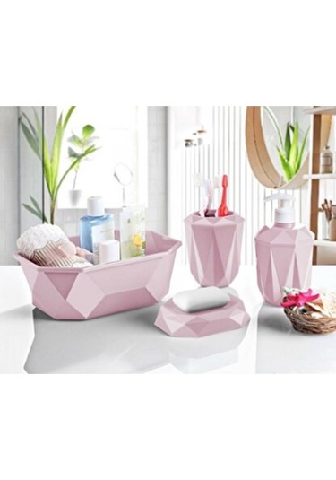 Pudra Prizma 4'Lü Banyo Seti Pudra