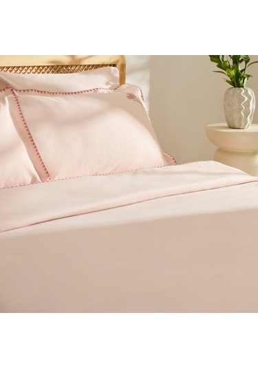 Kaşmir Home Liana Çift Kişilik Pike Takımı Rose Rose