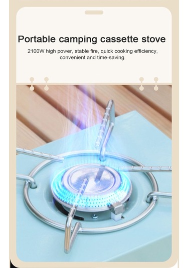 Tuocun Kasetli Ocak 2100W Tc-Mını-28-Tek Ocak Seladon Yeşili Yeşil