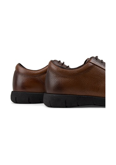 Deery Hakiki Deri Taba Rengi Günlük Erkek Ayakkabı - 01930mtbac01 Taba