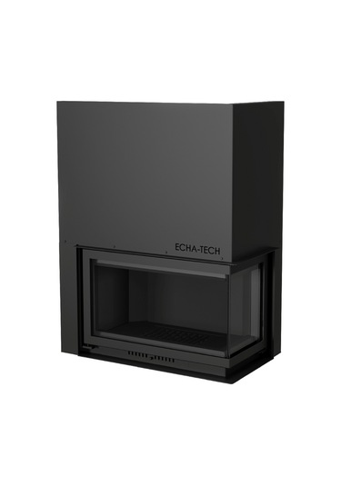 Echa Tech Asansörlü Döküm Şömine Sağ Açık 800