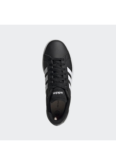 GW9251 Adidas Grand Court Base 2.0 Erkek Spor Ayakkabı CBLACK/FTW Siyah - Beyaz