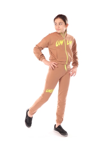 Toontoy Kız Çocuk Eşofman Takım Yeşil