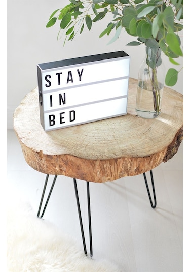 İlgitrafik Metal Firkete Ayak Masa Orta Sehpa Zigon Sehpa Kütük Ayak 4 Adet (345608842)