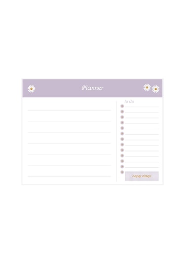 Ancor B'log Flowers Masa Planlayıcı 111712