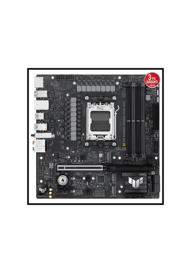 Asus Tuf Gamıng B850m-plus Wıfı, 4xddr5, 3x M.2, Hdmı, Dp, Type-c, Wi-fi 6e, Bluetooth V5.3, Am5 Sok