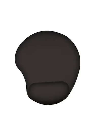 Bilek Destekli Kırmızı Mouse Pad Siyah