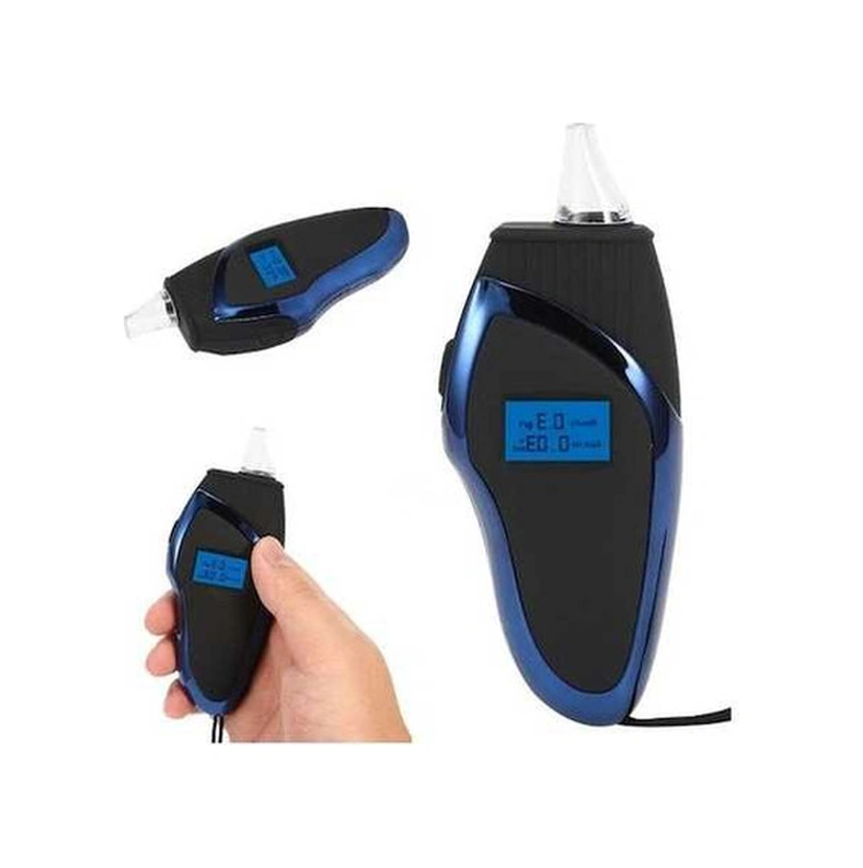 Tongxida Ty9000 Profesyonel Taşınabilir Lcd Ekran Alkolmetre, Koyu Renk, Standart Boyut, Tüm Kitleye Uygun