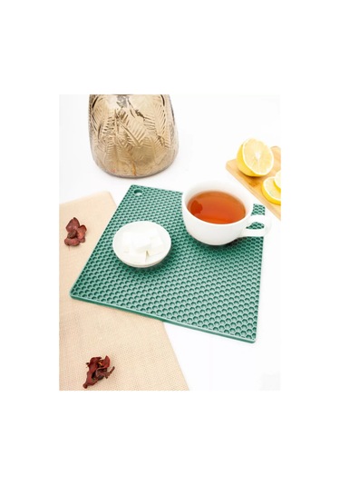 Arrıchi Sıcak Yemekler İçin Mutfak Silikon Standı 228362811 Açık Yeşil