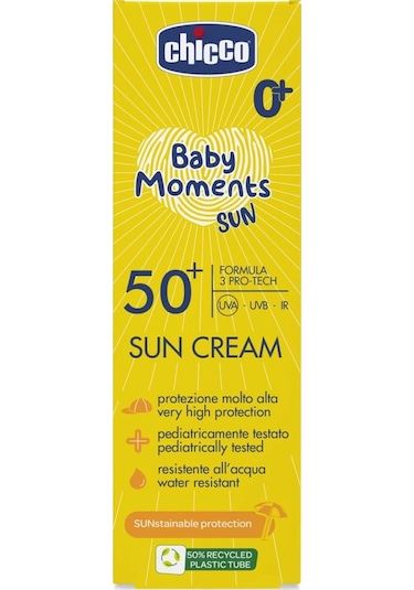Chicco Baby Moments Sun Güneş Kremi Spf 50+ 75 Ml + After Sun Hediye