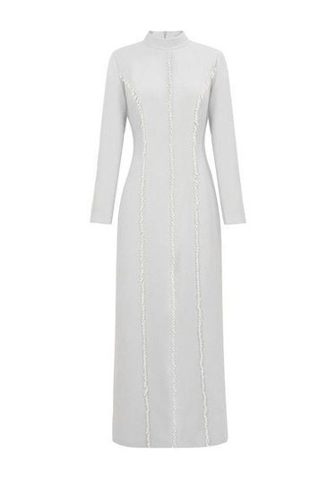 Senna Mılera Dress Ekru Ekru