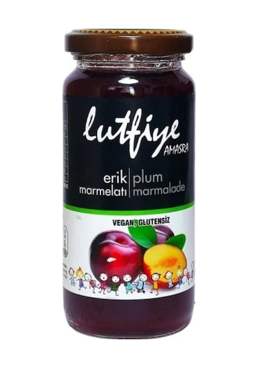 Organik Lütfiye Amasra Erik Marmelatı 280 Gr