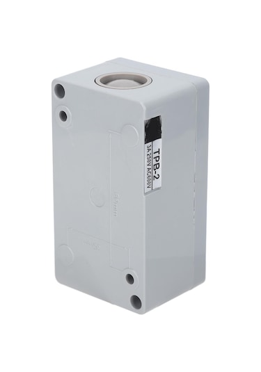 Tenfowee Tpb-2 250vac 2 Açık 2 Kapalı Otomatik Garaj Kapısı Açıcı, Abs+pirinç Konduktörlü, Elektrik Ekipmanları İçin Otomatik Sıfırlama Tuşu Anahtarı